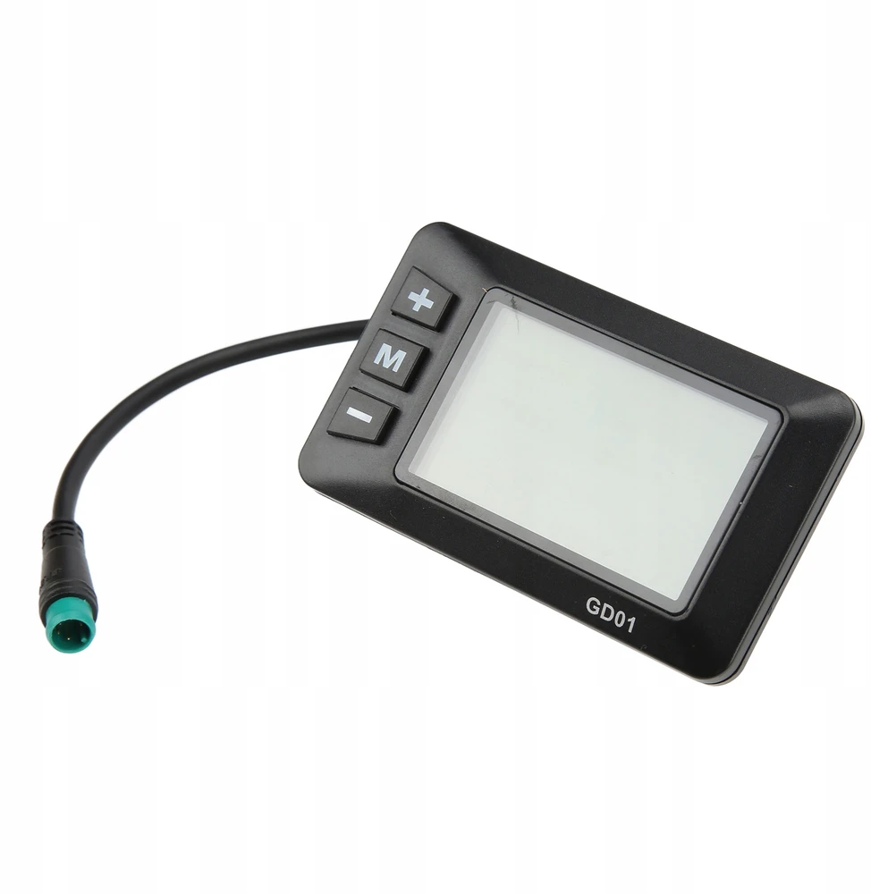LCD EKRANAS SKAITIKLIŲ MATAS 36V 48V ELEKTRINIS DVIRATIS 22,2MM