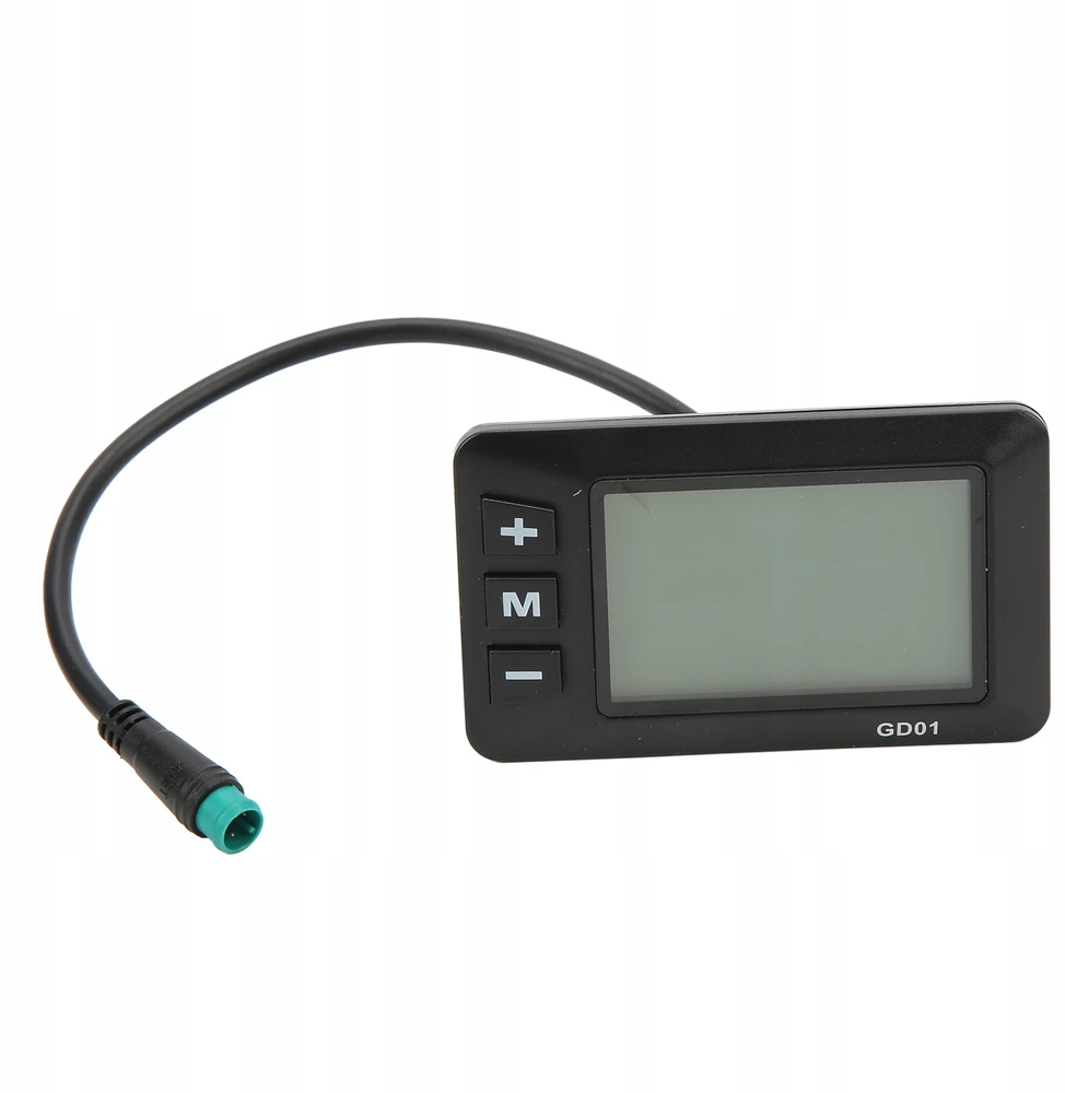 LCD EKRANAS SKAITIKLIŲ MATAS 36V 48V ELEKTRINIS DVIRATIS 22,2MM