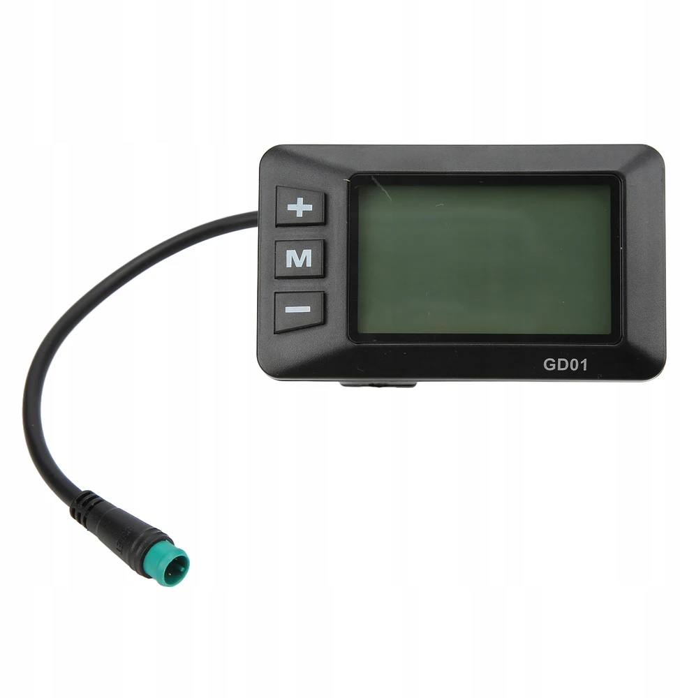 LCD EKRANAS SKAITIKLIŲ MATAS 36V 48V ELEKTRINIS DVIRATIS 22,2MM