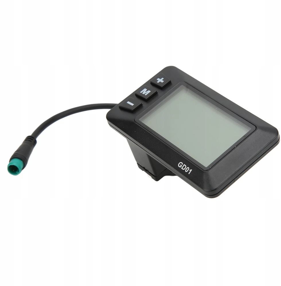 LCD EKRANAS SKAITIKLIŲ MATAS 36V 48V ELEKTRINIS DVIRATIS 22,2MM