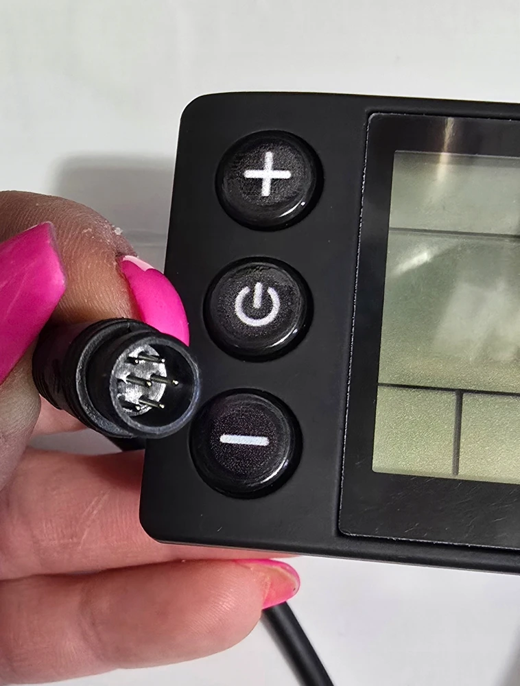 LCD-S866 dviračio ekranas E-BIKE SMART COUNTER LCD S866 36V