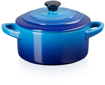 Le Creuset Stoneware Petite Round Casserole, 0,25 L, Azure, 71901102200100