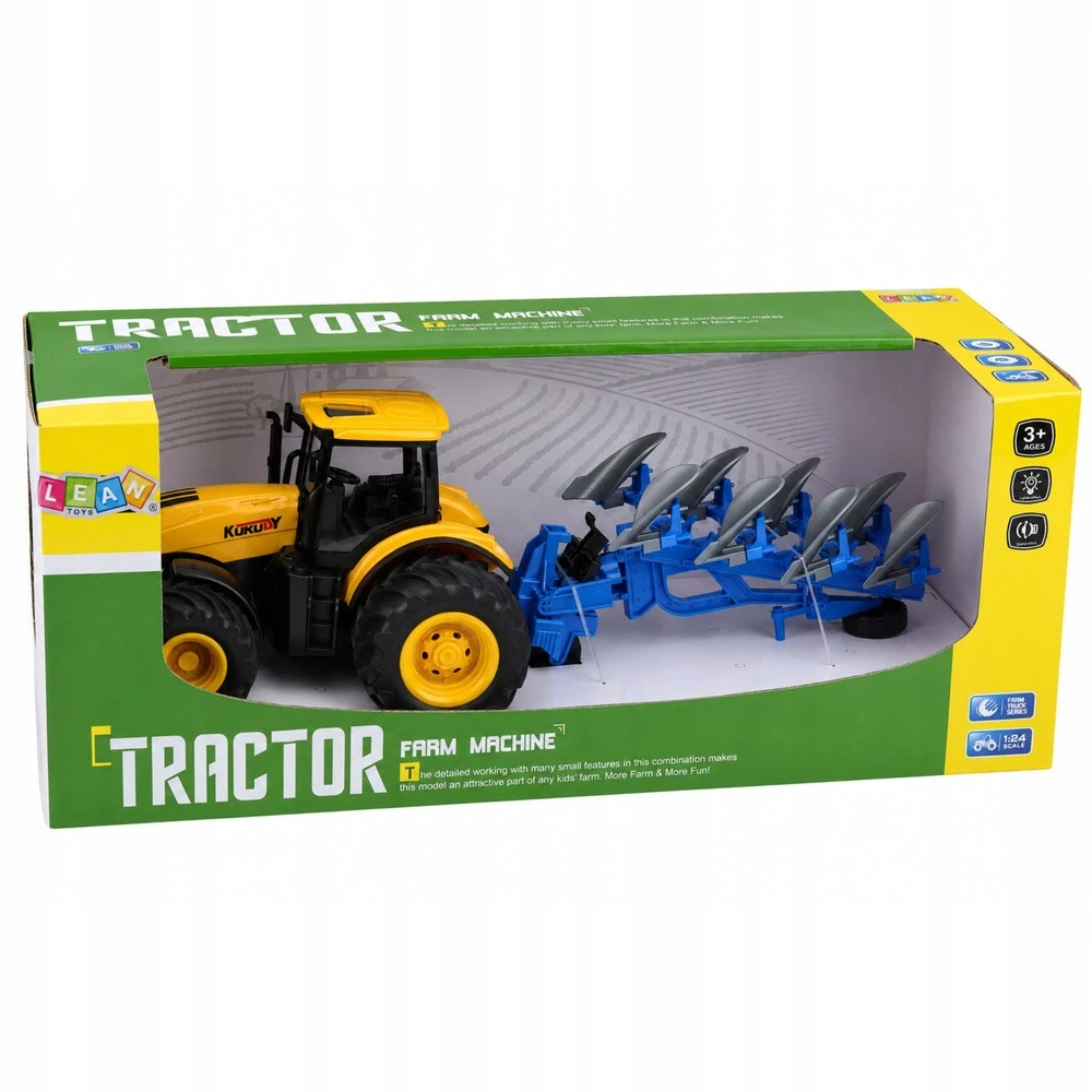 Lean Toys Traktorius 1:24