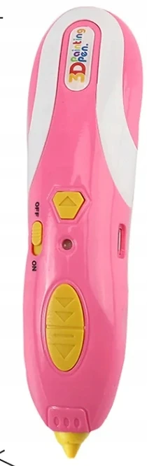 Lean Toys CREATIVE 3D PEN Vaikams 3D Spausdintuvo rašiklio rinkinys ir PLA KASETĖS 3 viename
