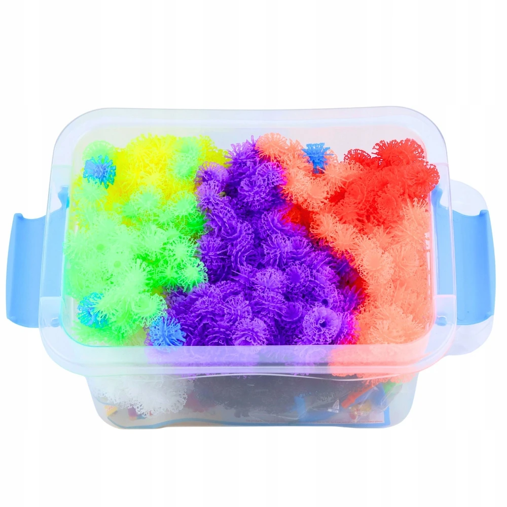 Lean Toys Velcro blokų rinkinys 836 vnt.