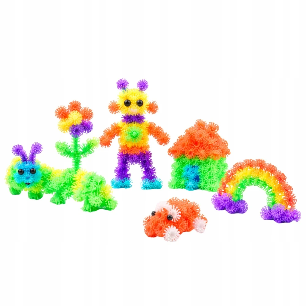 Lean Toys Velcro blokų rinkinys 836 vnt.