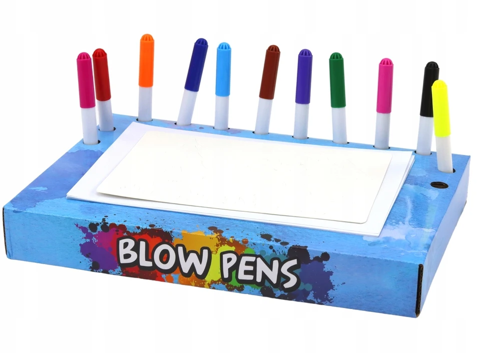 Lean Toys Kūrybinis rinkinys su purškiamais markeriais