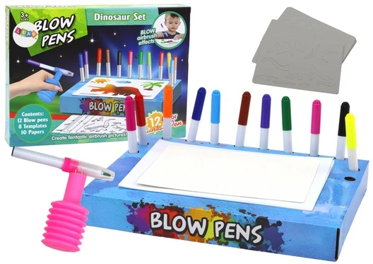 Lean Toys Kūrybinis rinkinys su purškiamais markeriais