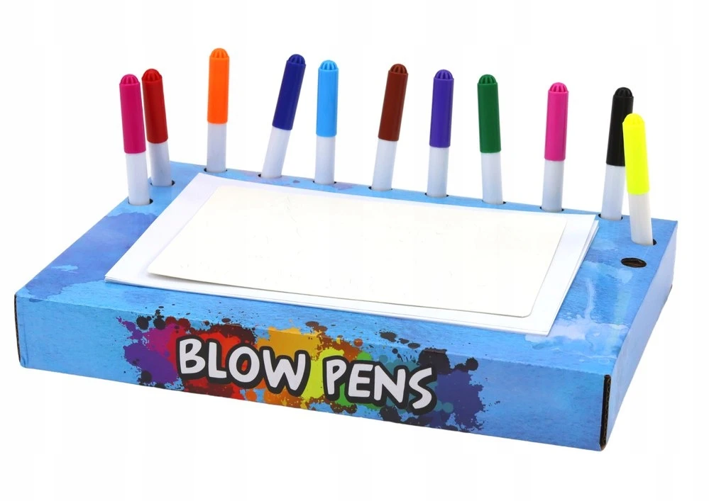 Lean Toys Kūrybinis rinkinys su purškiamais markeriais
