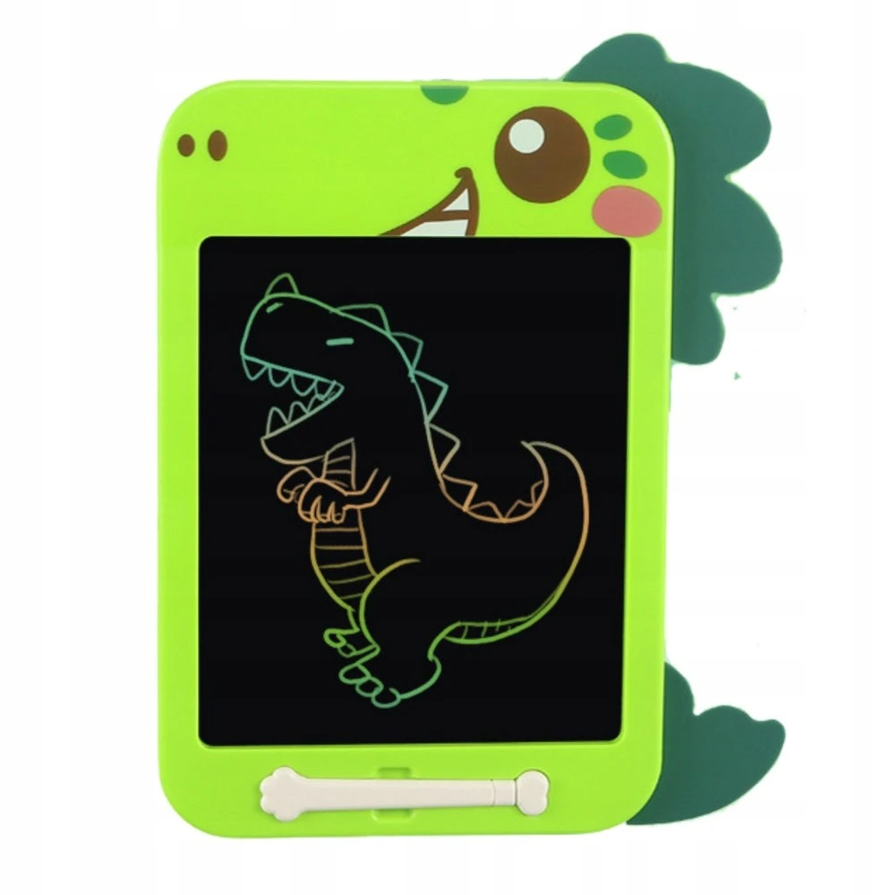 Lean Toys Piešimo planšetė dinozauro formos Znikopis – LCD
