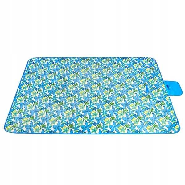 Lean Toys Pikniko paplūdimio pledas sulankstomas kempingo kilimėlis LEAN 150x200cm neperšlampami raštai