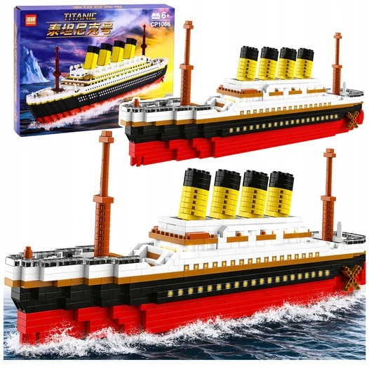 Lean Toys Titaniko modelis 60 cm 3327 vnt.