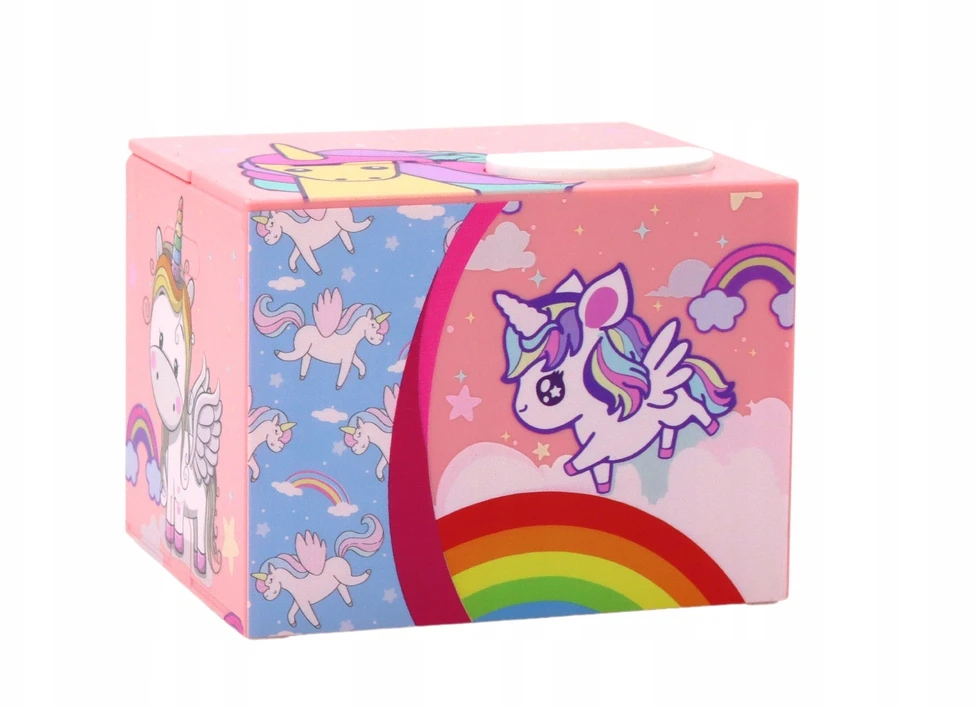 Lean Toys Vienaragių taupyklė su muzikine funkcija