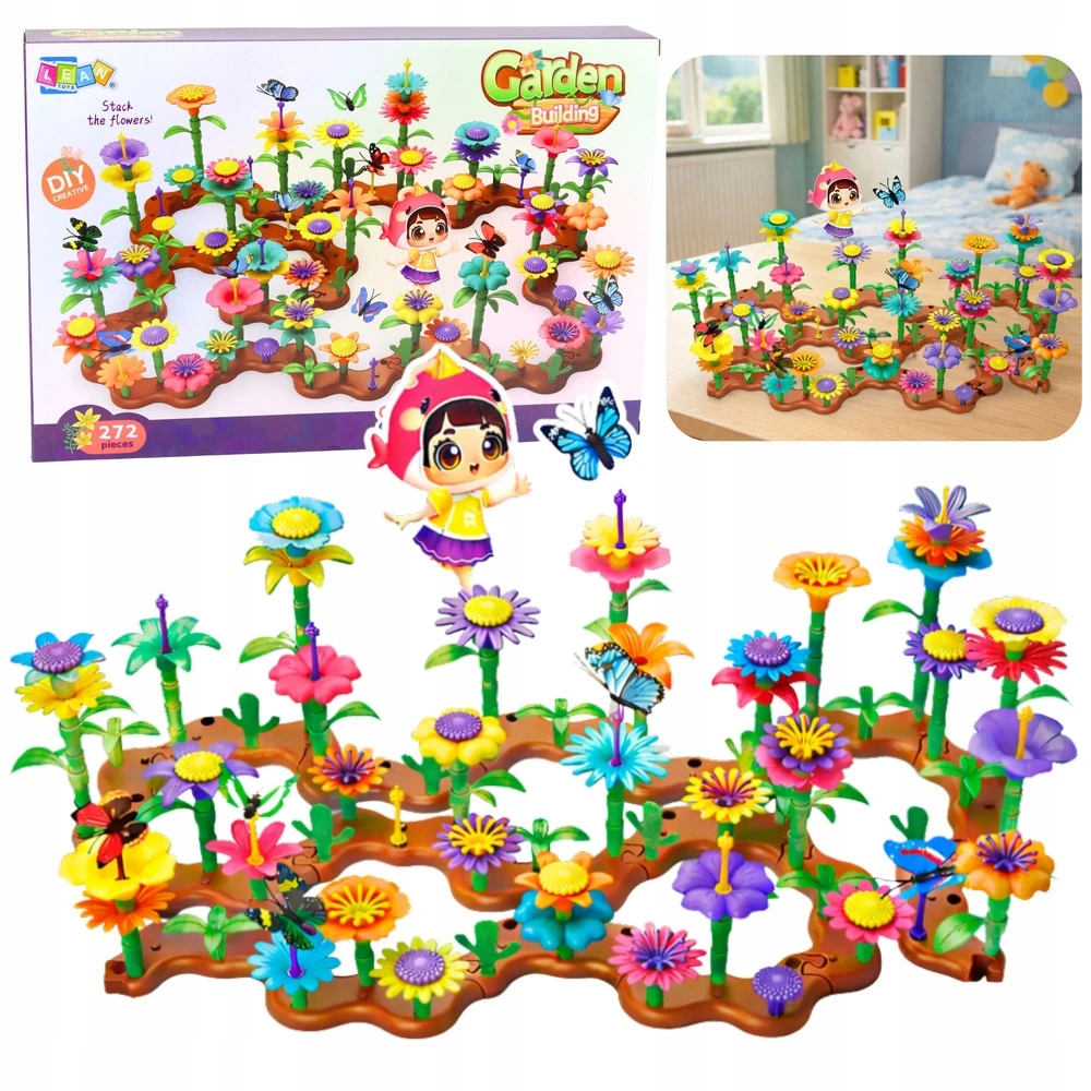 Lean Toys Konstravimo rinkinys 272 vnt.
