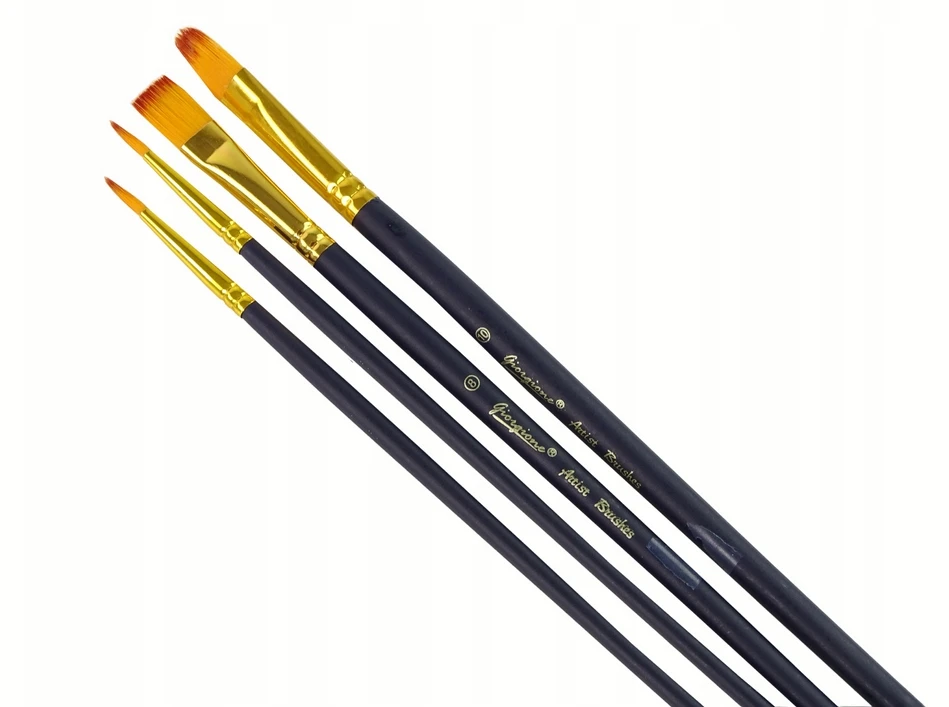 Lean Teptukų rinkinys tapybai Giorgione, 4 vnt., 19 cm