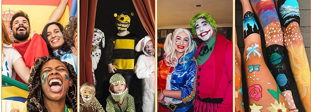 Lean Toys Veido dažymo rinkinys vaikams Leans Toys Face Paint, 1 vnt.
