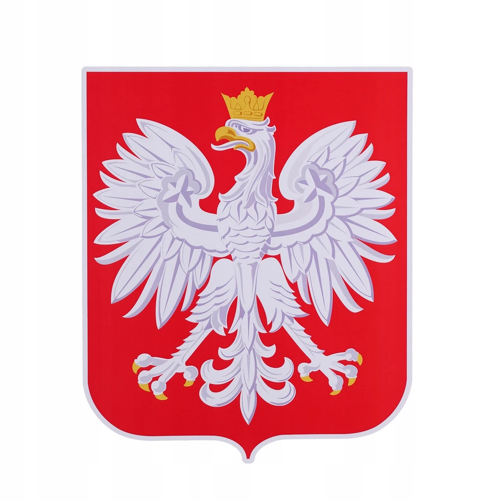 Learnhow PATRIOTINIS PADAŠINIMAS – GEGUŽĖS 3 D. – LENKŲ EMBLEMA (DIDELIS A3) – Sužinokite, kaip