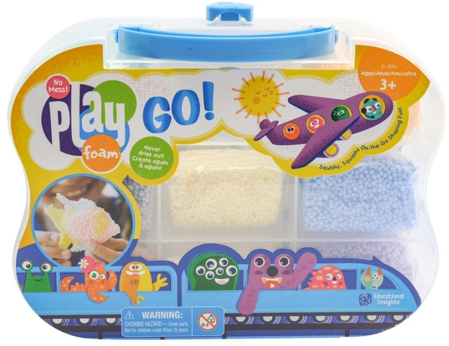 Learning Resources Mokymosi ištekliai Playfoam Go Modeling Foam Didelis rinkinys EI-1930