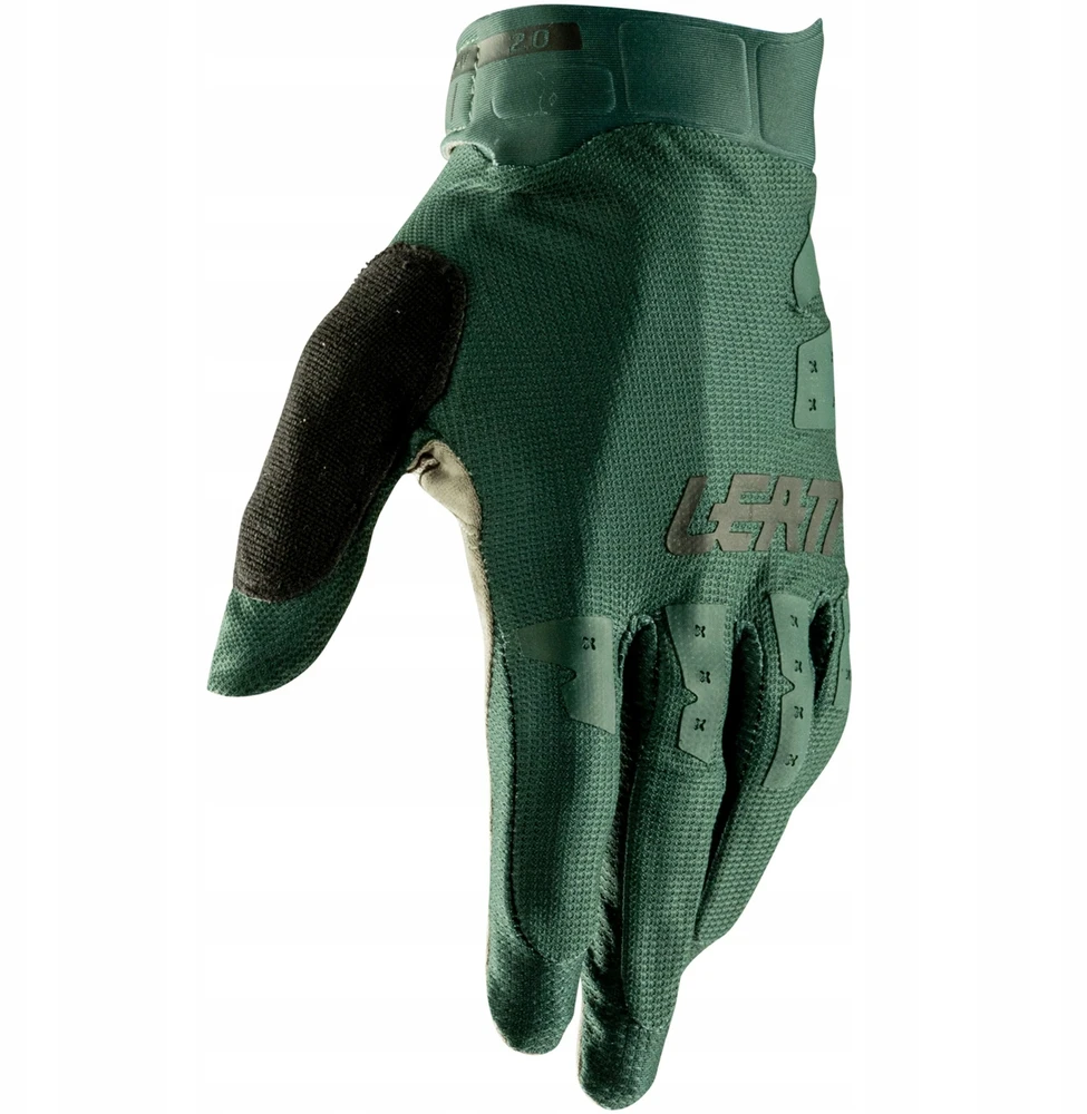 Leatt Glove MTB 2.0 X-Flow dviračių pirštinės, eglės žalios spalvos