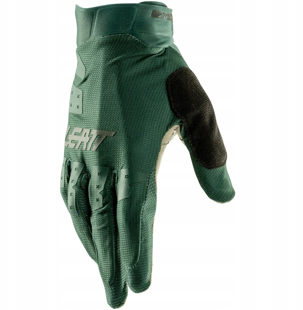 Leatt Glove MTB 2.0 X-Flow dviračių pirštinės, eglės žalios spalvos