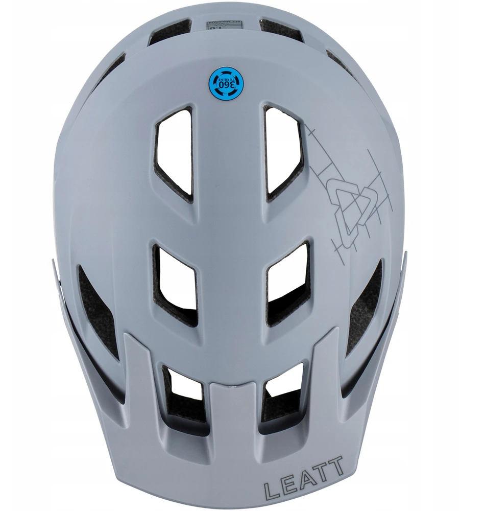 Leatt Mtb Allmtn 1.0 V23 dviračio šalmas, titano spalvos, M (55-59 cm)