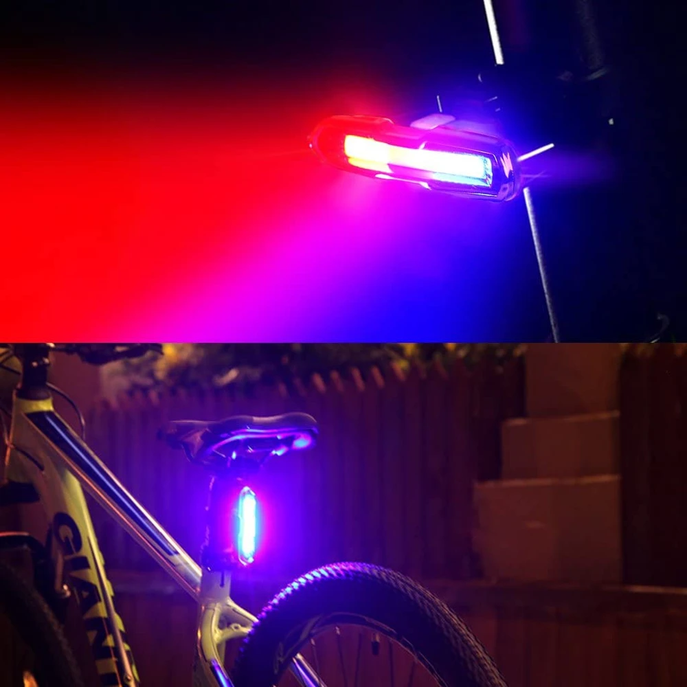 Led dviračio šviesos paspirtukas, galingas USB dviračio žibintas