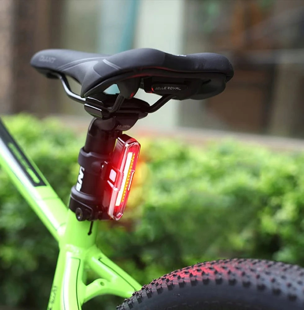 Led dviračio šviesos paspirtukas, galingas USB dviračio žibintas