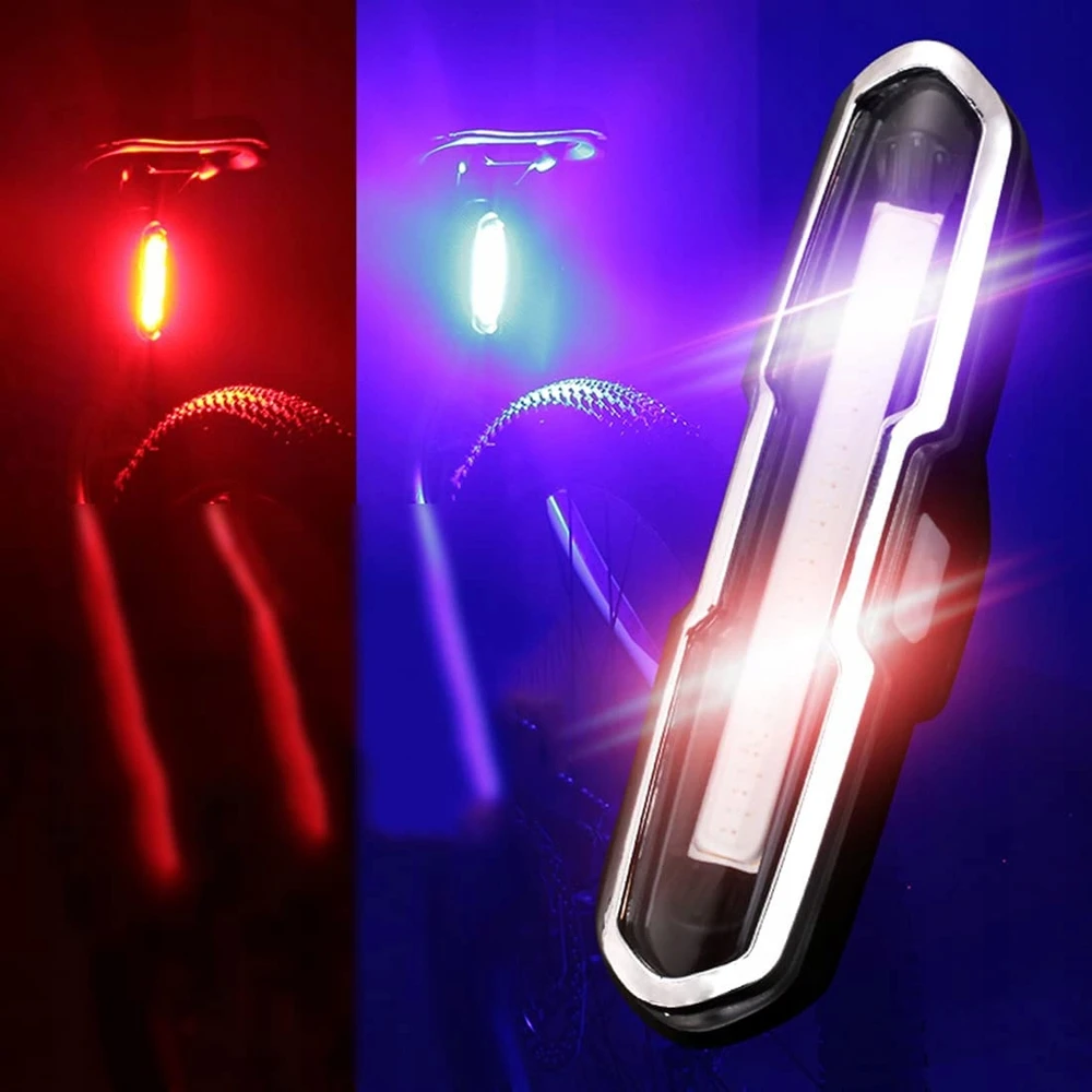 Led dviračio šviesos paspirtukas, galingas USB dviračio žibintas