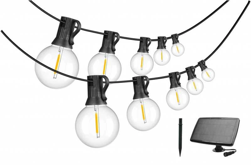 Artflow LED Girlianda G40 15m Šilta balta 25 lemputės