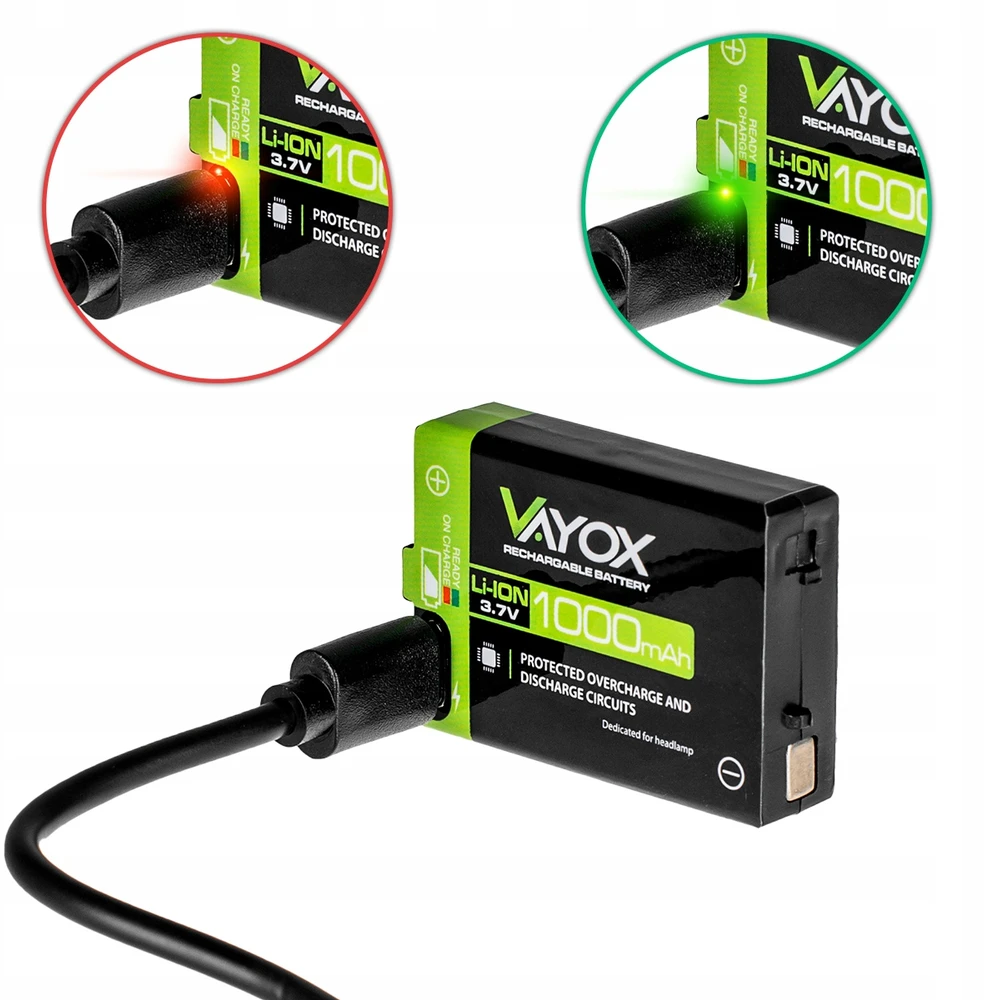 LED ĮKRAUJAMAS PRIEKINIS ŽIBINTAS ZOOM 800LM GALINGAS USB-C PRO VAYOX
