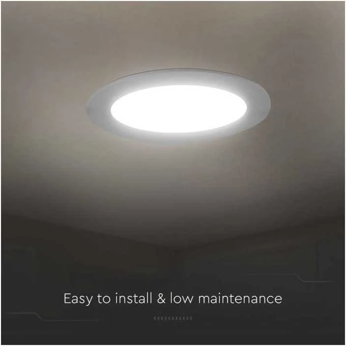 V-tac 6W LED įleidžiama panelė, balta, 3000K