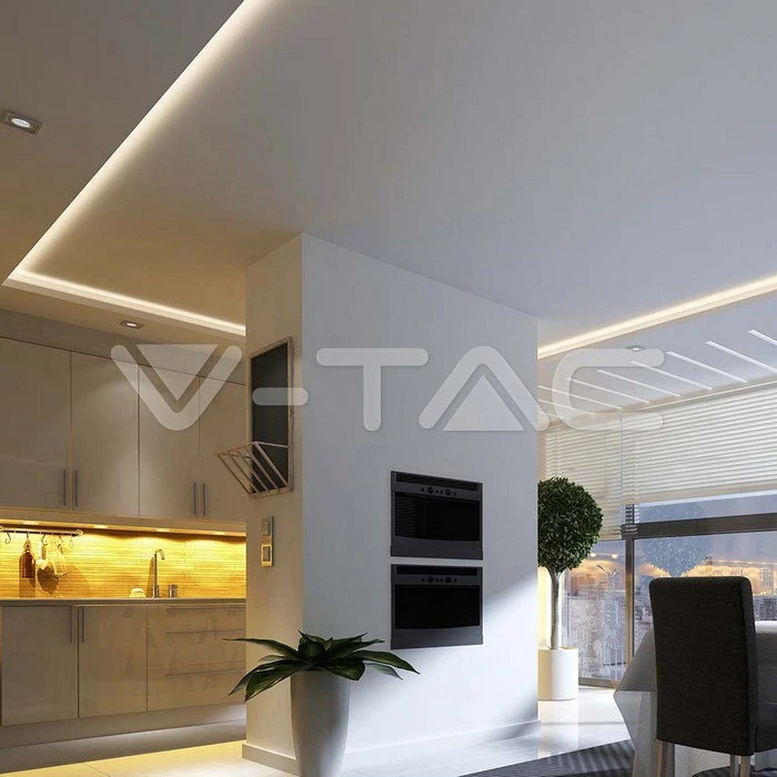 V-tac 8W/m LED juosta, 120LED/m, 4000K, 5m ritė