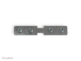 LED juostos profilio sujungimo elementas Q, 180°.