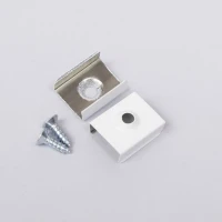 LED juostos profilio tvirtinimo elementas kūginis Z (baltas)