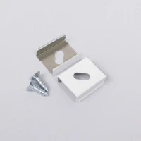 LED juostos profilio tvirtinimo elementas Z (baltas)