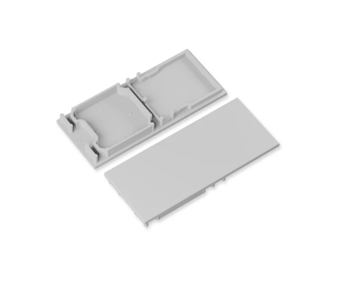 LED juostos profilio užbaigimai COMBO30-01A-E9, pilkos sp, 2vnt.