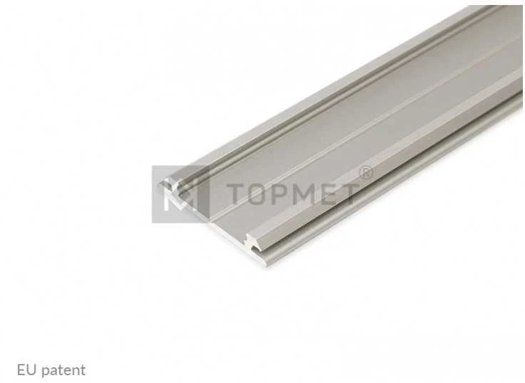 LED juostos profilis ARC12 CD/U5, anoduotas aliuminis, 2m