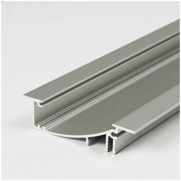 3m LED juostos profilio FLAT8, anoduotas
