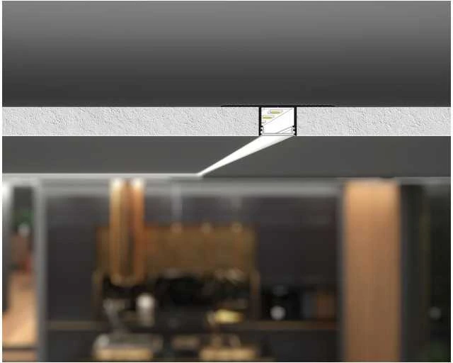 LED juostos profilis PLANE14 IN, anoduoto aliuminio sp., 2m