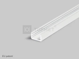 LED juostos profilis SLIM8 AC2/Z, baltas, 2m