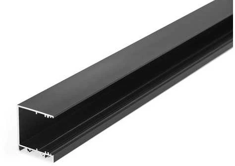 LED juostos profilis VARIO30-03 ACDE-9/TY, juodas, 3m