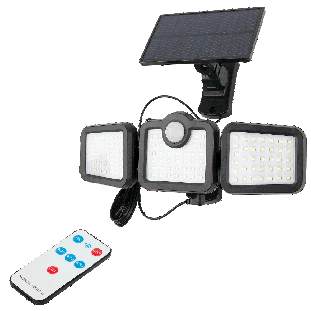 Prožektorius LED Entac Solar 10W SMD PIR