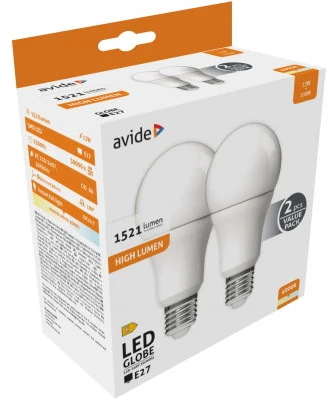 Avide LED lemputės 15W E27 4000K