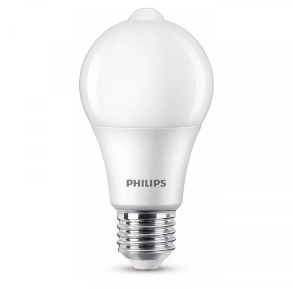 LED lemputė Avide 8.8W A60 E27 4K PIR sensor