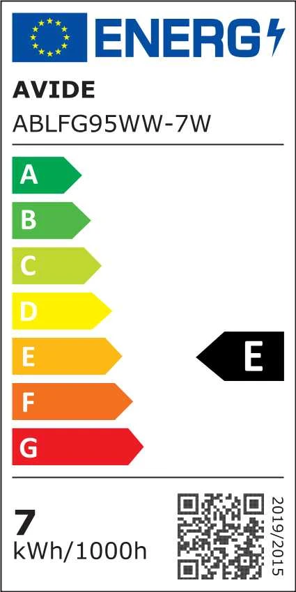 Avide LED lemputė 7W E27 G95