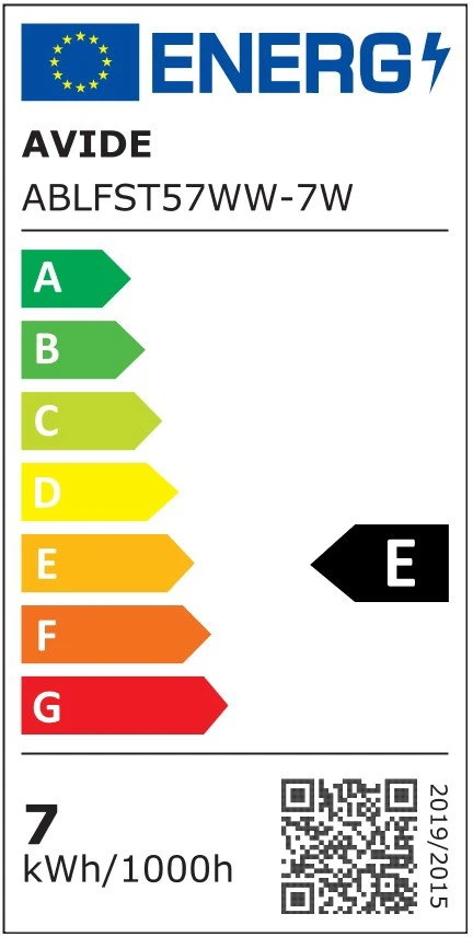 LED lemputė Avide 7W E27 ST57 Filament