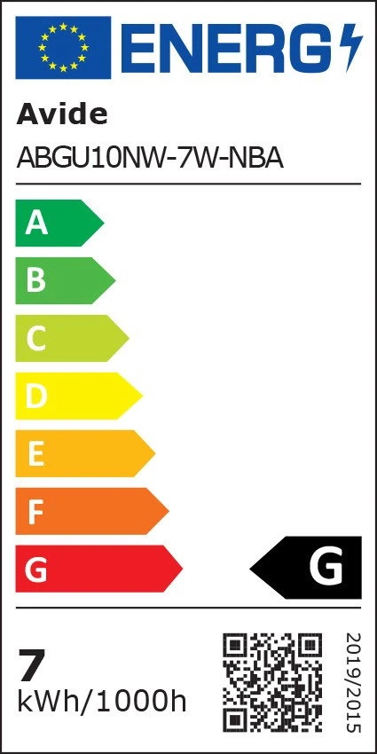 LED lemputė Avide 7W GU10 36° 4000K