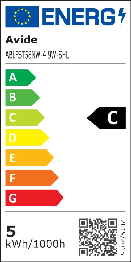 Avide LED lemputė 4.9W 806lm E27 4K Filament