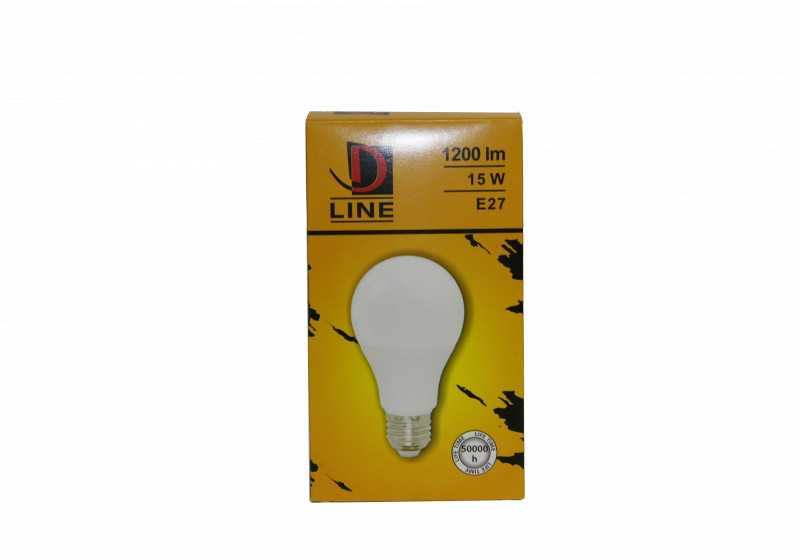 LED lemputė D Line 15W E27 Šilta Balta 1540lm