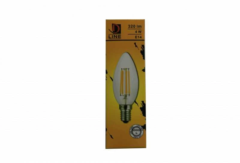 LED lemputė D Line 4W E14 320lm 2700K